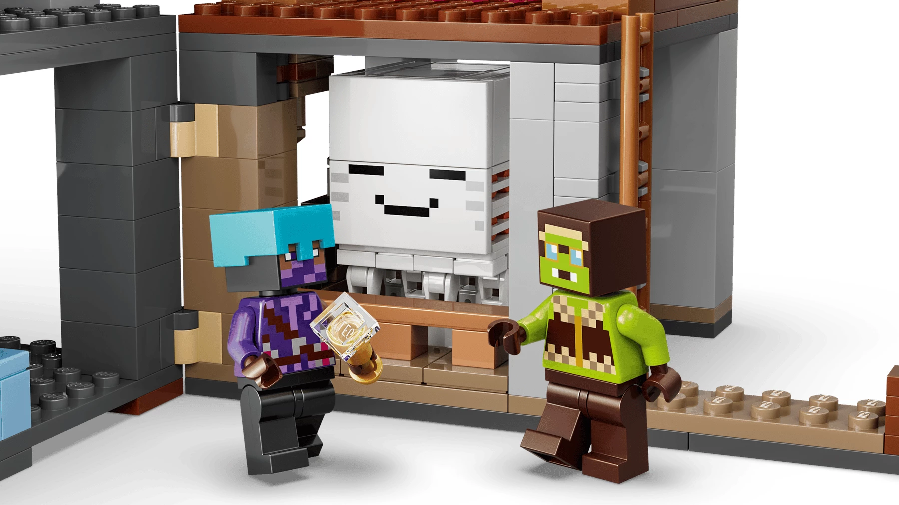 Set LEGO Minecraft Ghast Station 21597, 530 copë