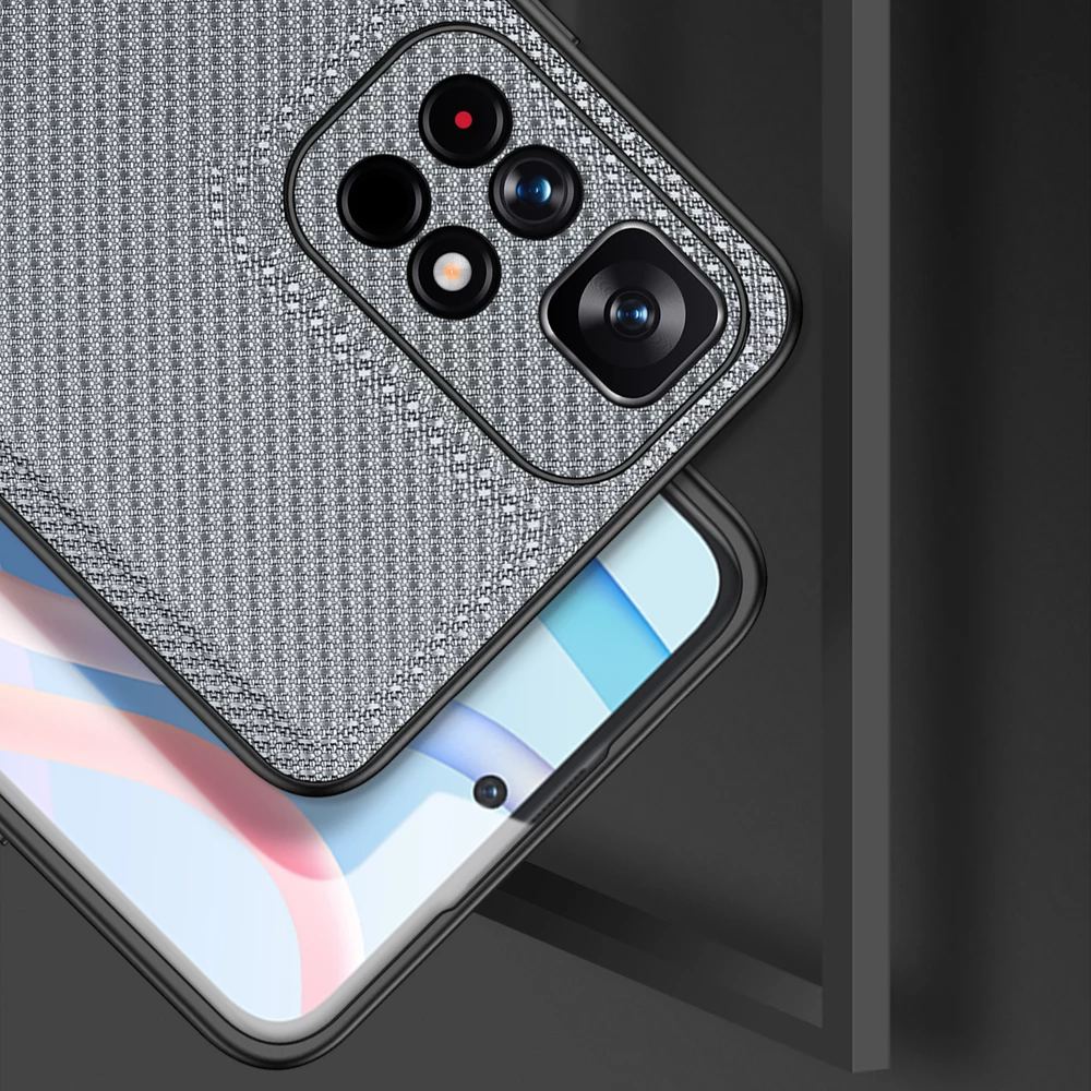 Mbështjellës Dux Ducis Fino për Poco M4 Pro 5G, najlon, Blu