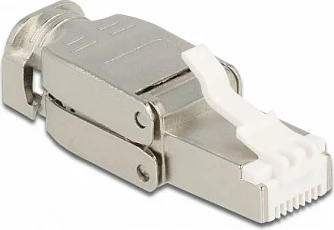 Prizë RJ45 DeLOCK Cat6 STP toolfree, mashkull, i drejtë, zink