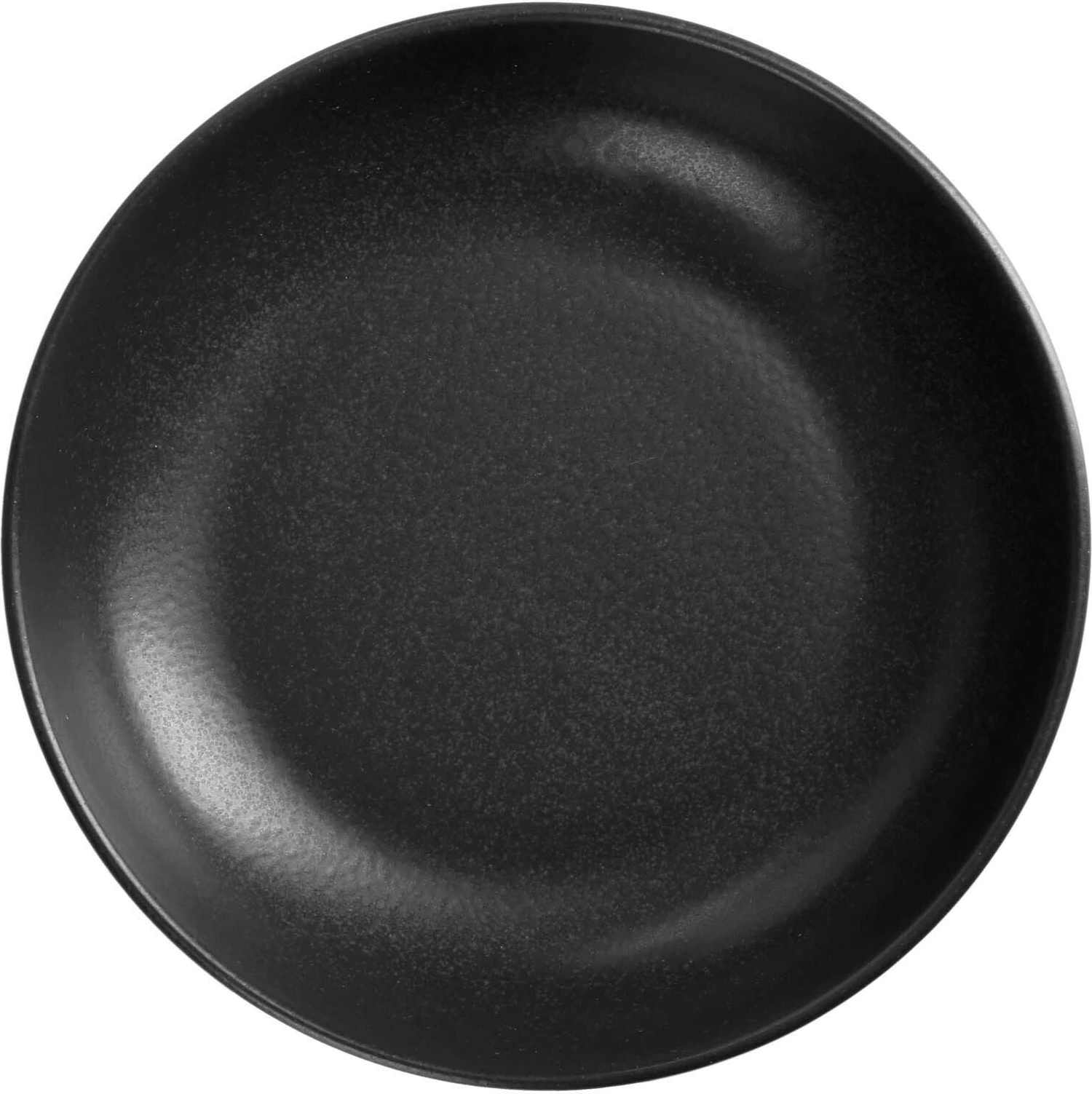 Tas i cekët Porland Seasons Coal Ø170 mm, 415 ml, zi, set 6 copë