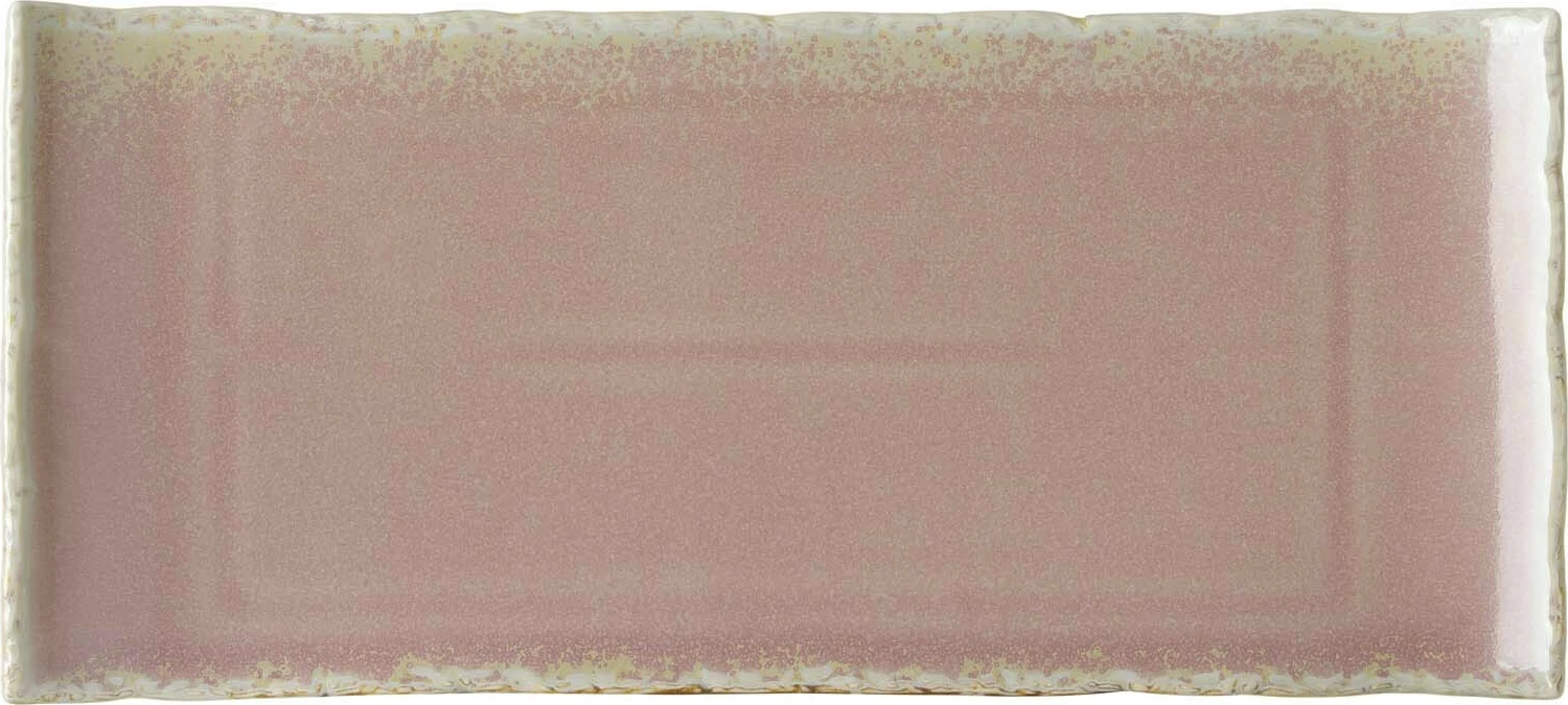 Pjatë drejtkëndore Fine Dine Rosa 260x115 mm, rozë, set 3 copë