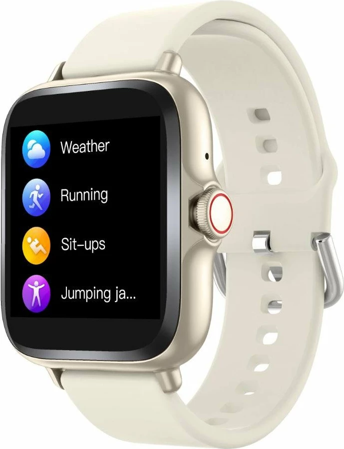 Smartwatch Denver SWC-156BEMK2 1.44\" TFT touchscreen Bluetooth 5.0 150 mAh, bezhë