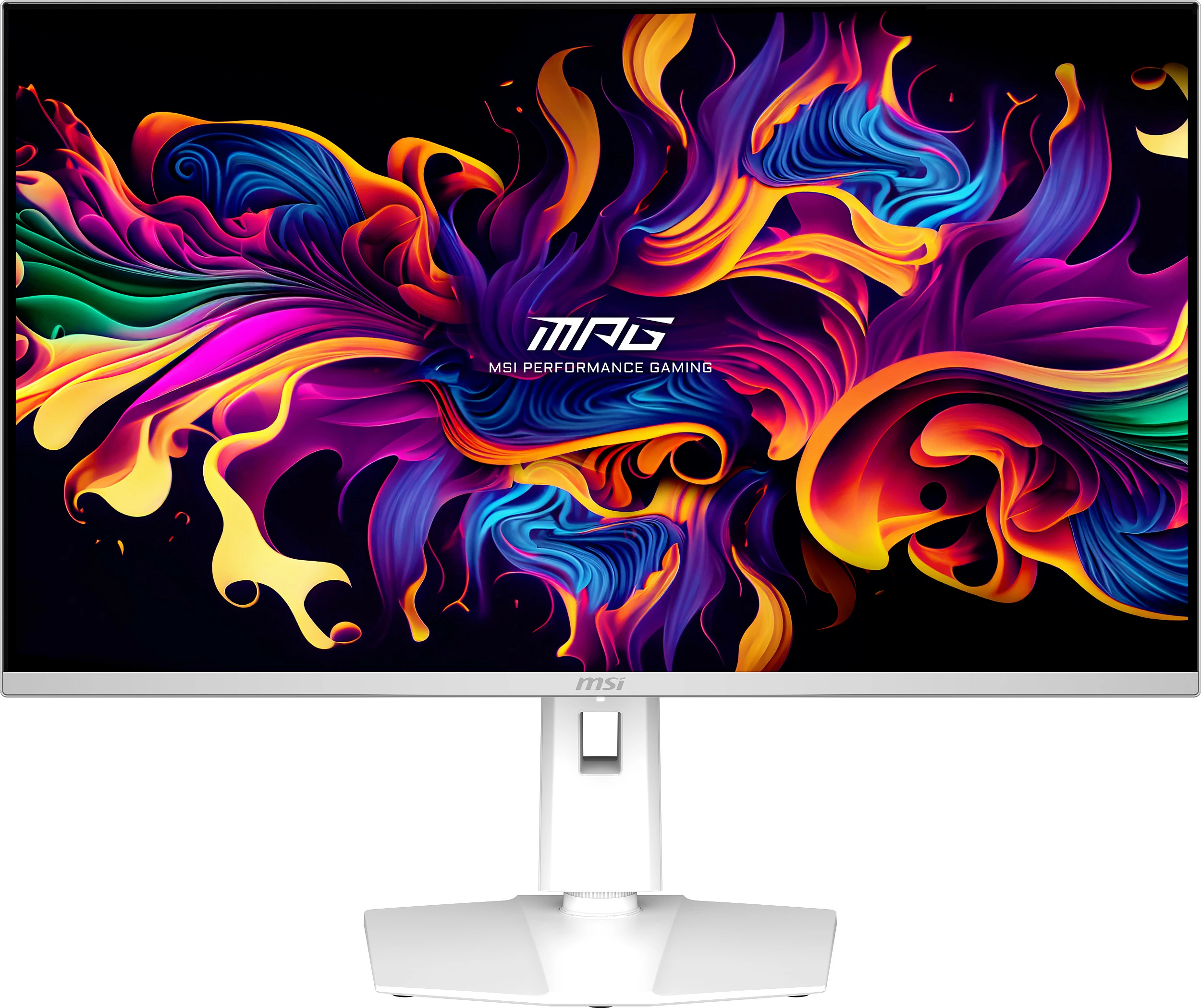 Monitor MSI 9S6-3DD29A-022, 31.5", 4K QD-OLED, 240Hz, 0.03ms, HDR, USB-Hub, Pivot, i bardhë