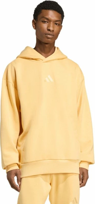 Duks për meshkuj adidas All Szn Fleece Hoodie KT3105, i verdhë