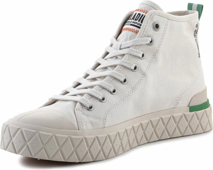 Këpucë për meshkuj Palladium, të bardha/krem