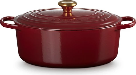 Enë pjekjeje ovale Le Creuset Signature Roaster 31cm rhone