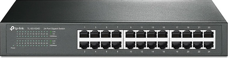 Switch TP-Link TL-SG1024D, 24-Port Gigabit, Rack Mount, i zi