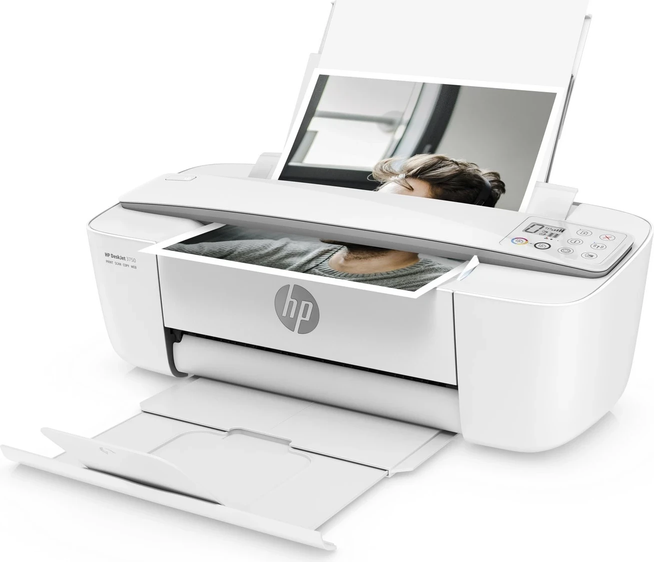 Printer HP DeskJet 3750, Wi-Fi, Apple AirPrint, i bardhë
