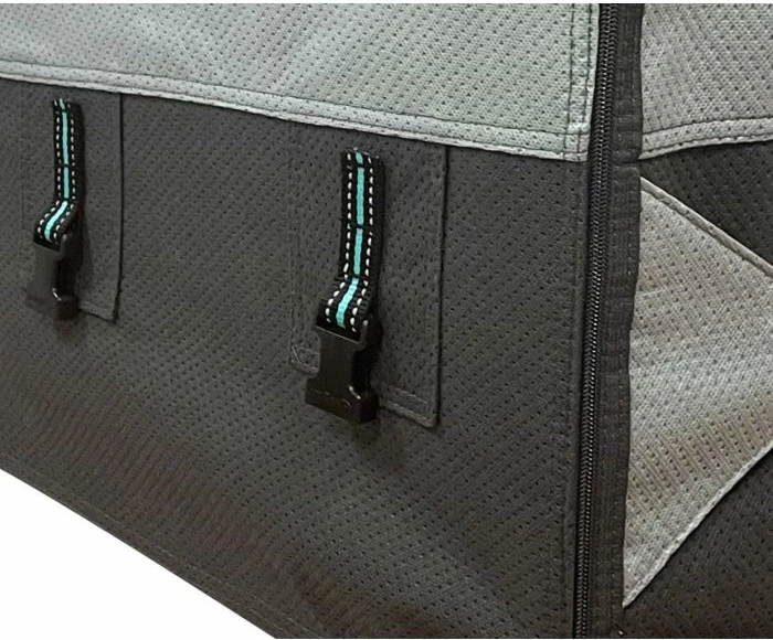 Mbulesë mbrojtëse për motorhome BRUNNER Design 12M 600-650cm 7241542N, me çantë ruajtjeje, gri e çelët