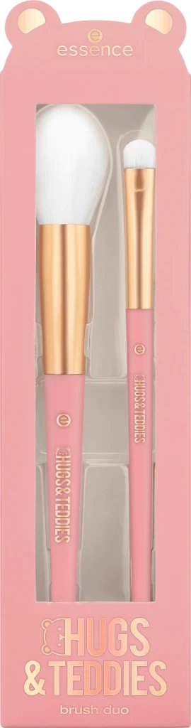 Brushë Essence Hugs& Teddies Super Soft & Beary Cute, 2 copë