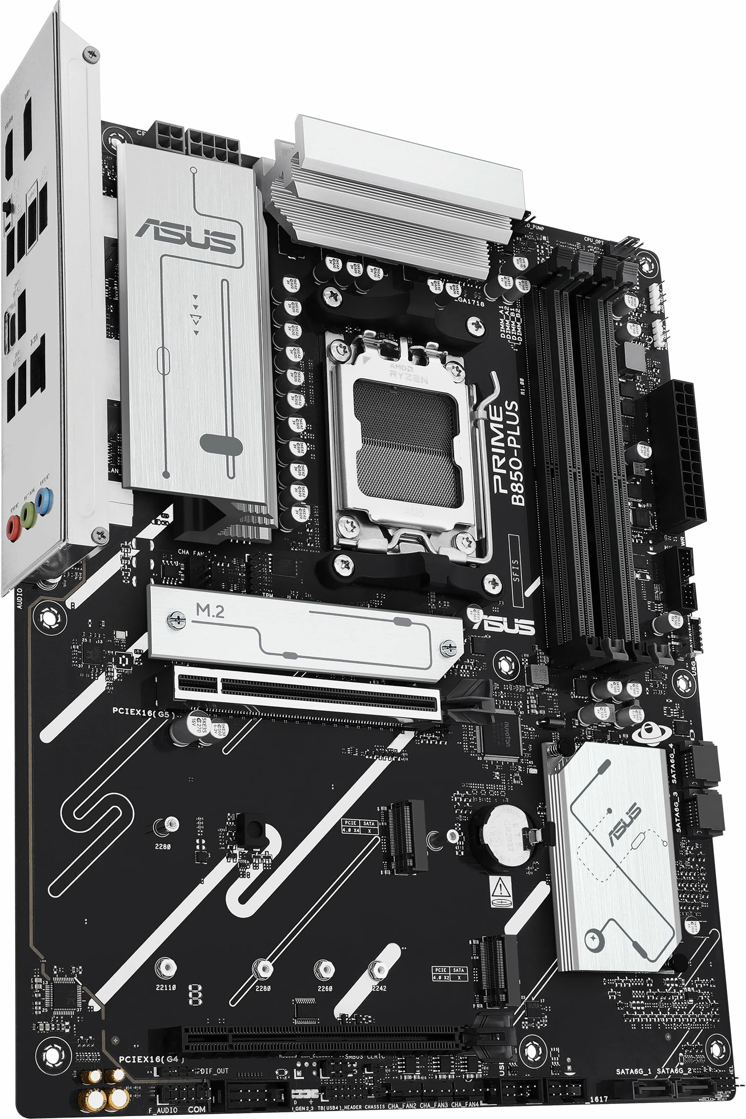 Pllakë amë Asus PRIME B850-PLUS-CSM ATX DDR5 deri 256GB, 3x M.2, 2.5GbE