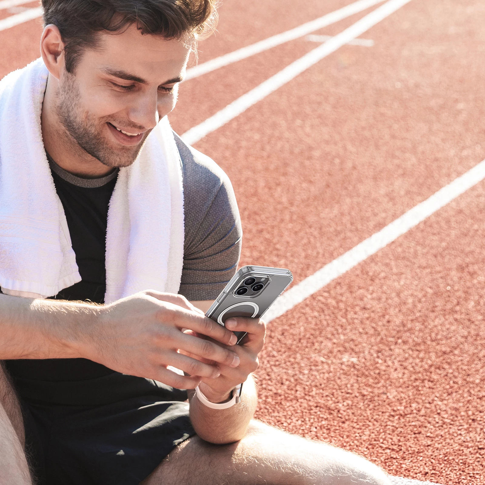 Mbështjellës Dux Ducis Clin Mag për iPhone 16 Pro Max, MagSafe, transparent