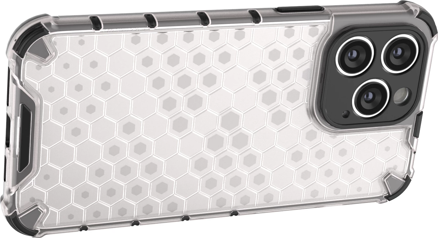 Mbështjellës Hurtel Honeycomb për iPhone 14 Pro Max, Blu