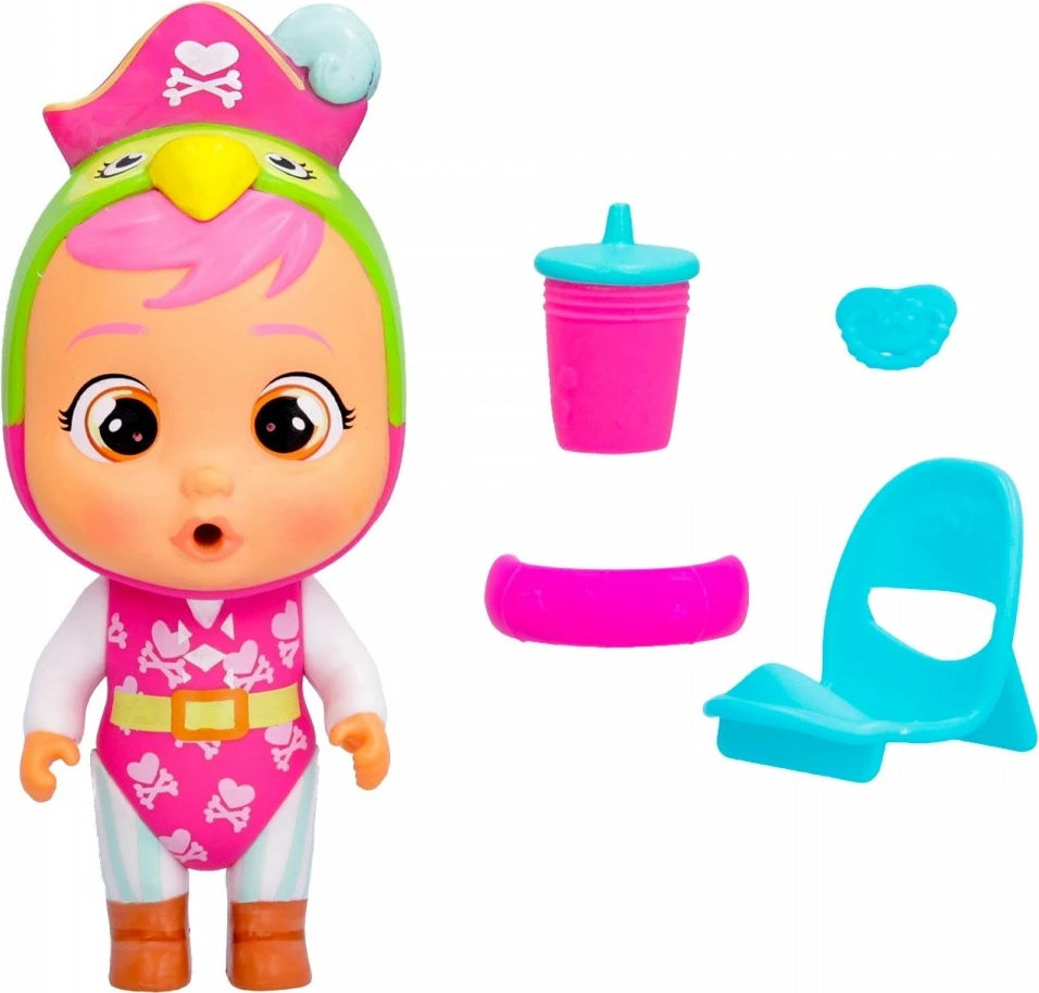 Lodër Cry Babies Magic Tears Beach Babies Lora, Tm Toys, IMC913233, plastikë, për vajza
