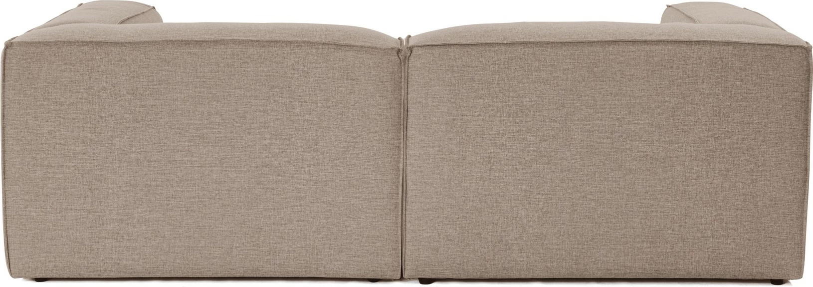 Divan dy ulëshe Atelier del Sofa, Fora, ngjyrë kafe, 2 pjesë