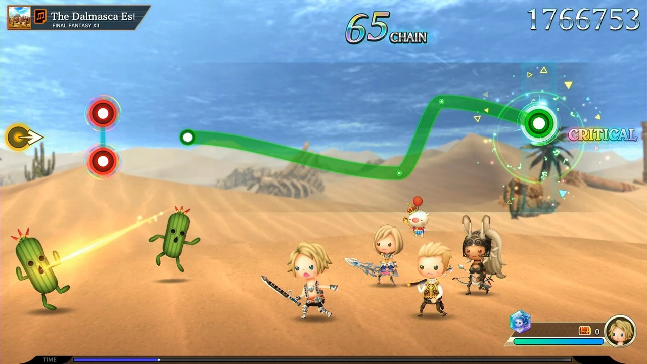 Lojë, Square Enix, Theatrhythm Final Bar Line, Nintendo Switch, 385 këngë, PEGI 16