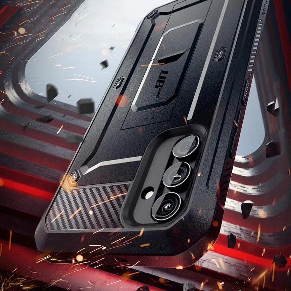 Mbështjellës Supcase Unicorn Beetle Pro për Samsung Galaxy A55 5G, i zi