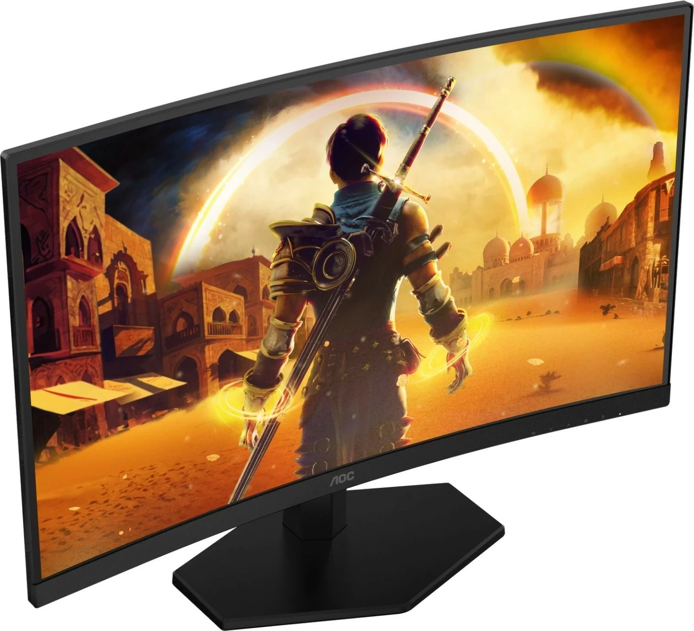 Monitor gaming AOC C27G42FE, 27", Full HD, 180Hz, VA, curved, i zi