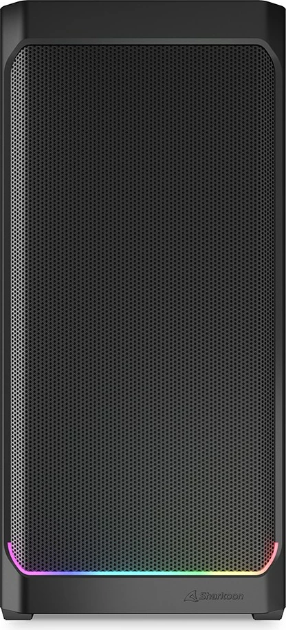 Kasë Sharkoon AK4 RGB ATX, midi tower, metal, e zezë