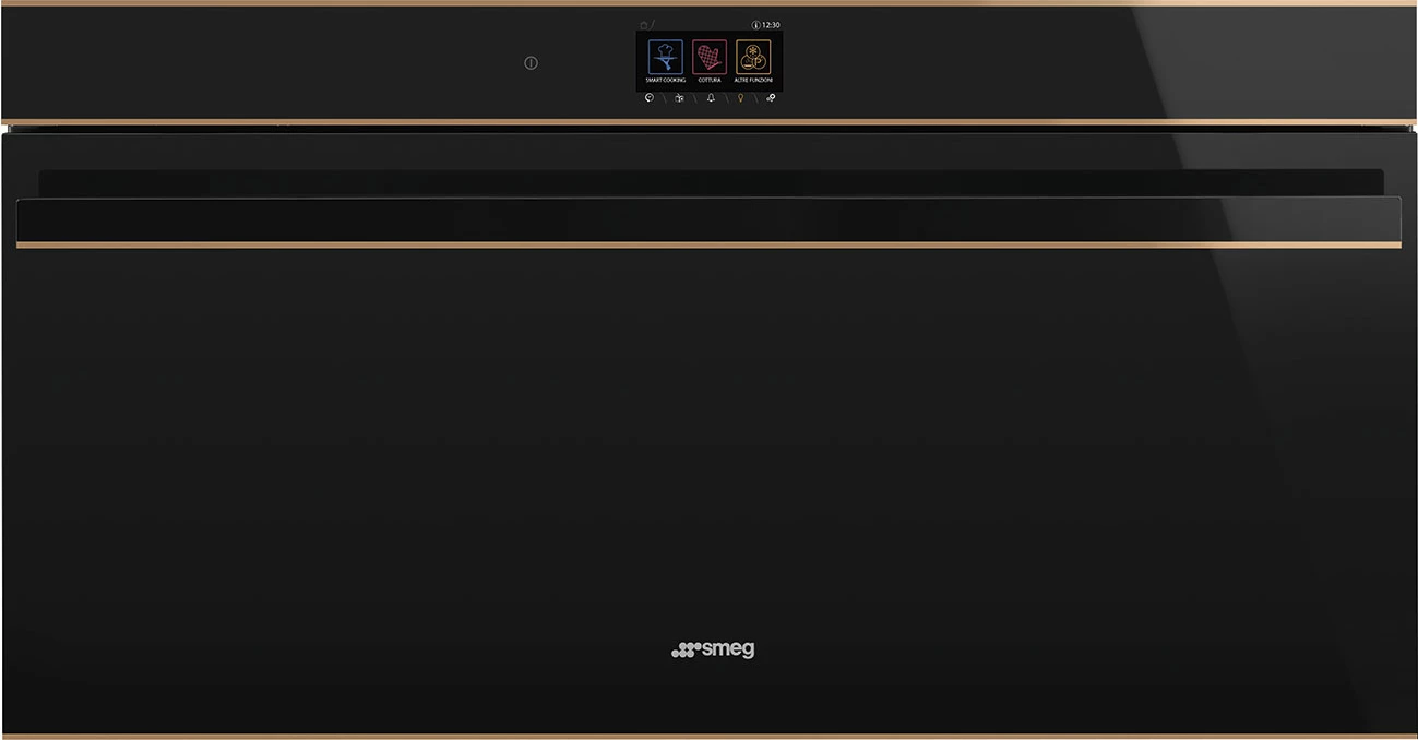 Furrë Dolce Stil Novo SMEG SFPR9604TNR, 85 L, e zezë