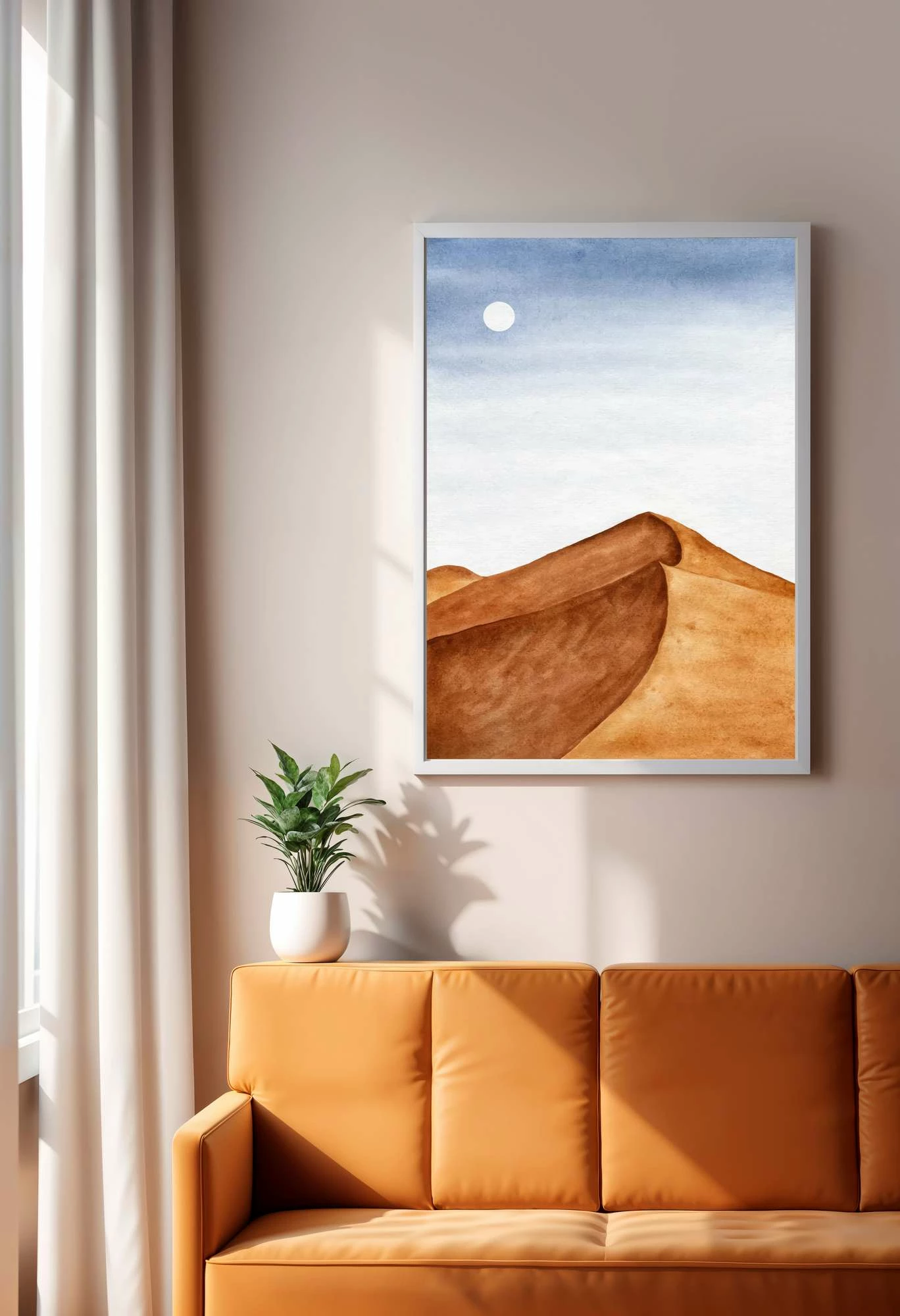 Pikturë dekorative me kornizë MDF, Wallity, Mp-00131, 30x40cm