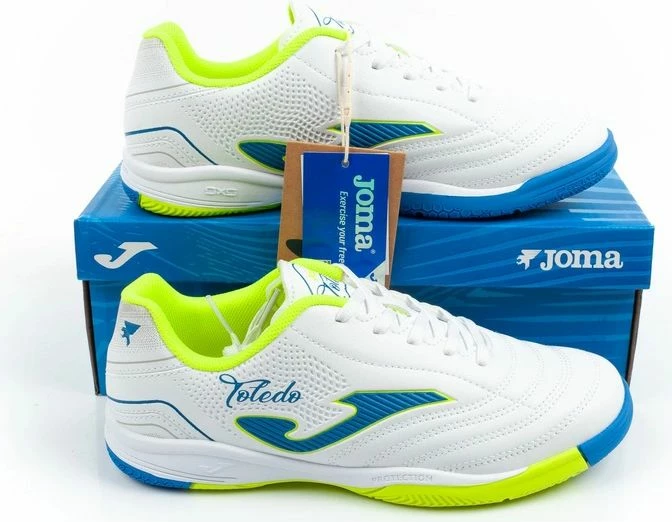Atlete futbolli për fëmijë Joma Toledo JR 2602, të bardha [Madhësia: 36]