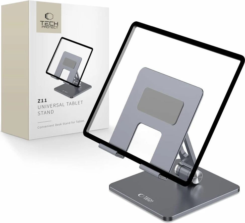 Mbajtës universal për tabletë Tech-Protect Z11, deri 13 inç, Gri
