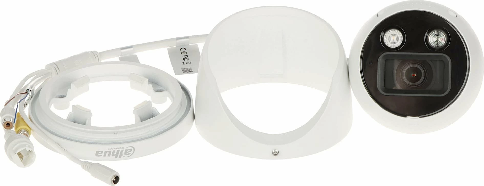 Kamerë IP Dahua IPC-HDW3849H-AS-PV-0280B-S5 8.3MP 4K PoE IP67 Dome, e bardhë