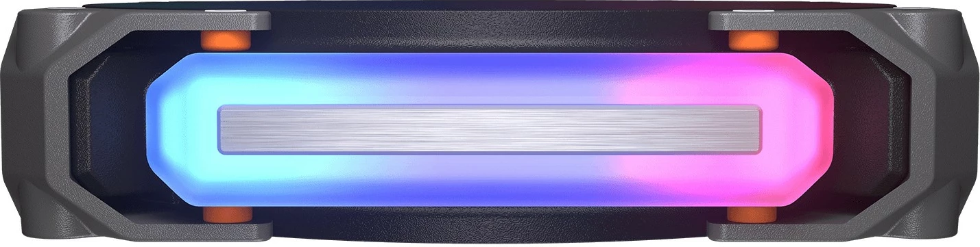 Ventilator kasë Cougar Apolar 120 ARGB, 120mm, reverse blade, zi