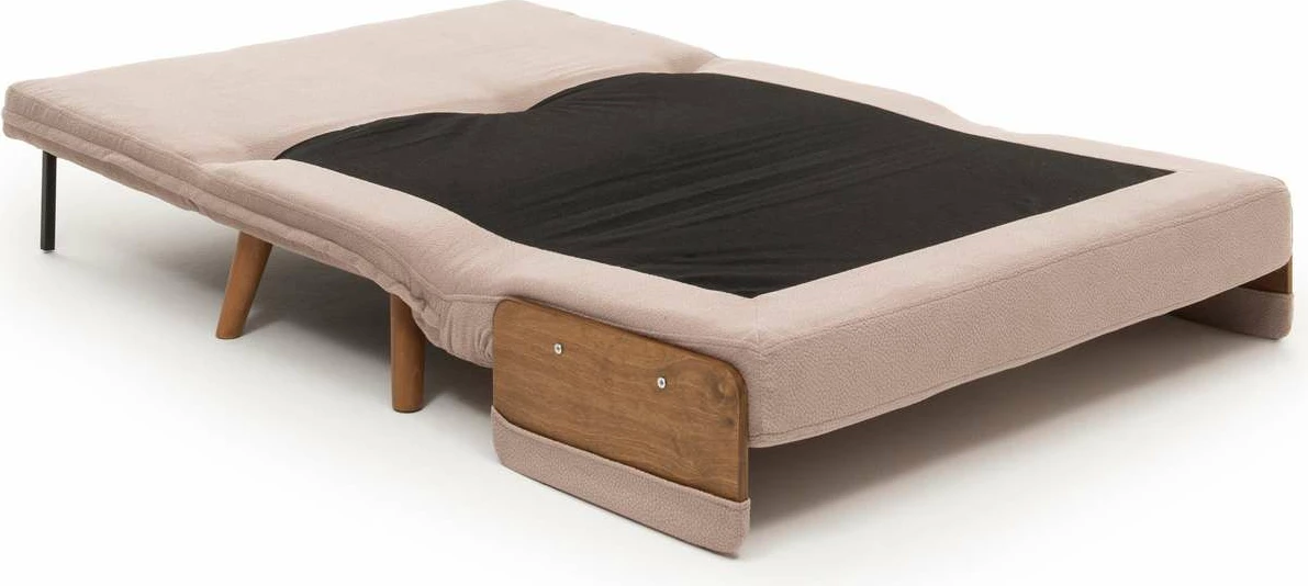 Divan-krevat dy ulëshe, Cosmo, ngjyrë mink, Atelier del Sofa