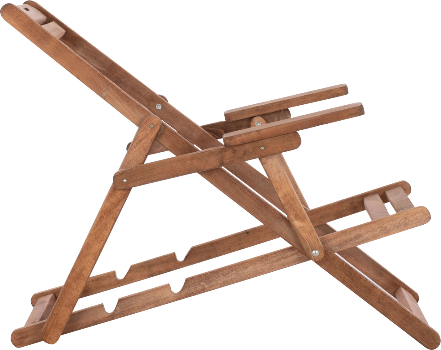 Karrige lounge Limnos me krah, ngjyrë arre, FH5799.01, 62.5x97x105 cm 8