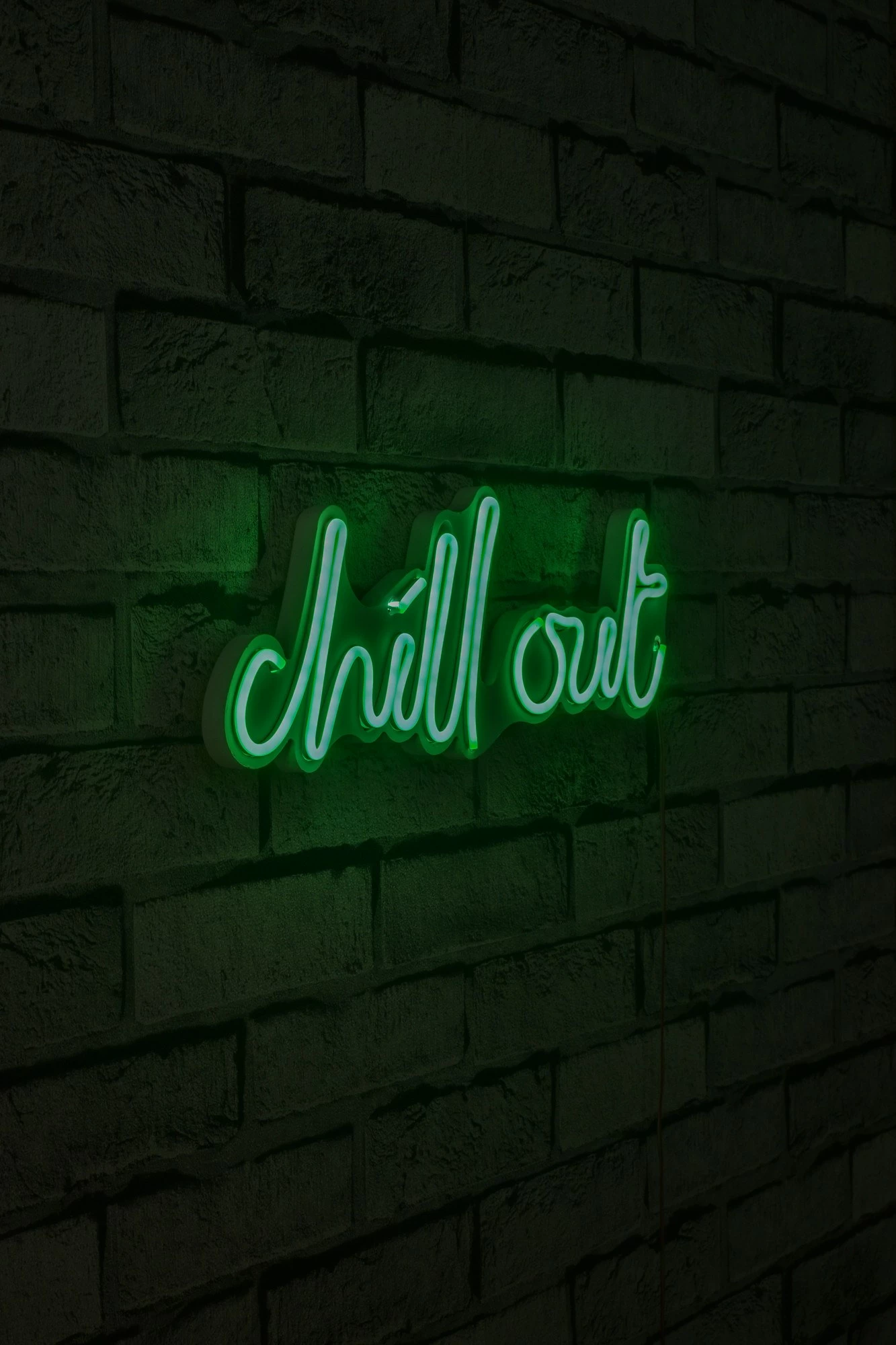 Dritë dekorative LED plastike, 'chill out', ngjyrë e gjelbër