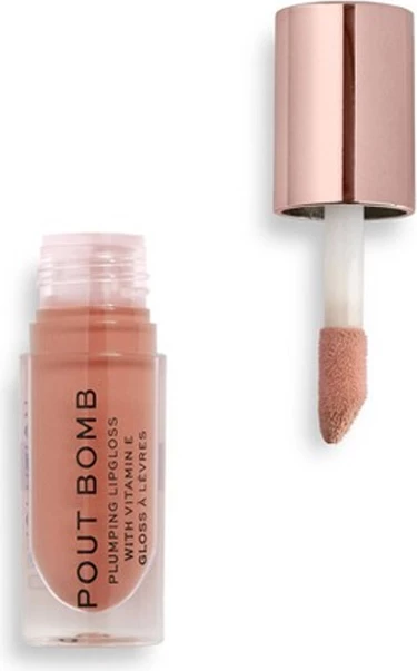 Revolution Pout Bomb Lip Gloss - Candy Pink