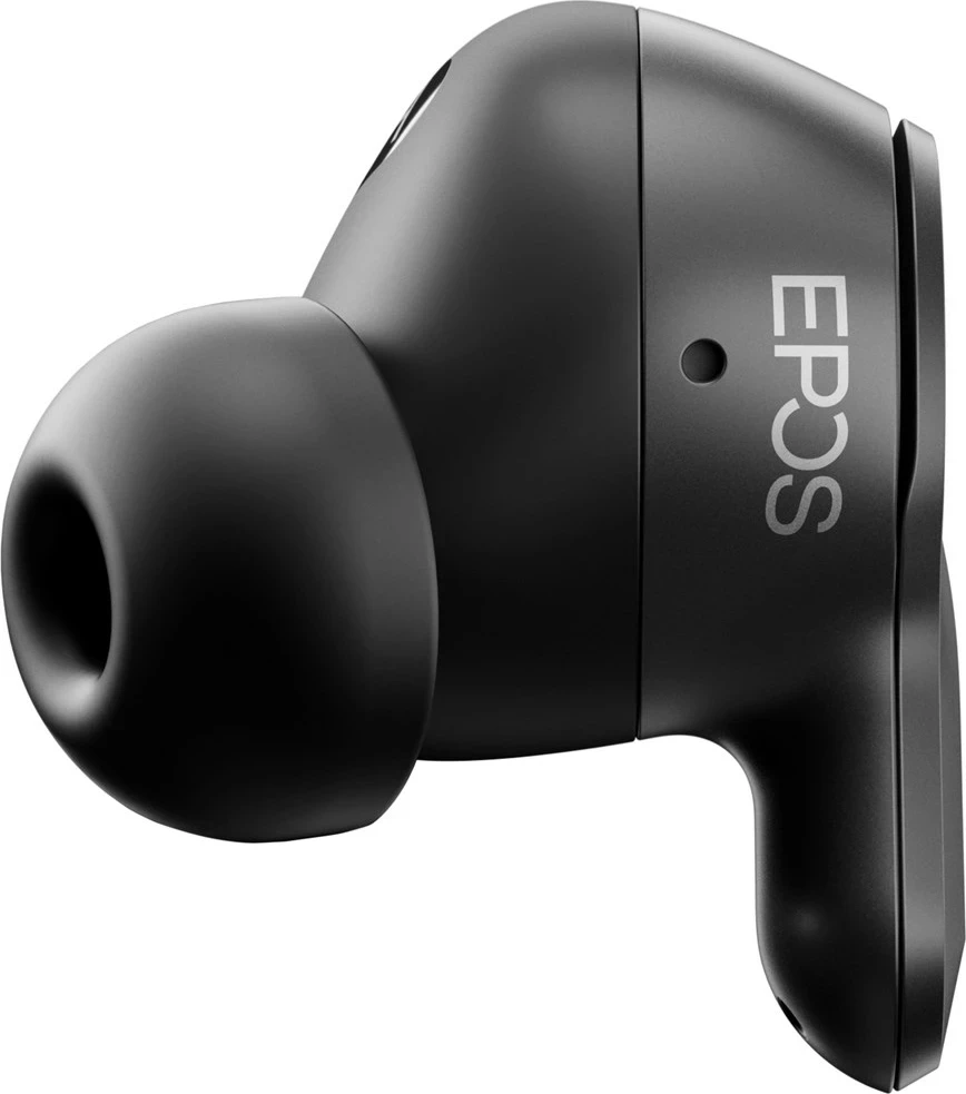 Kufje EPOS ADAPT E1TWS, True Wireless, Bluetooth 5.3, të zeza, me kuti karikimi