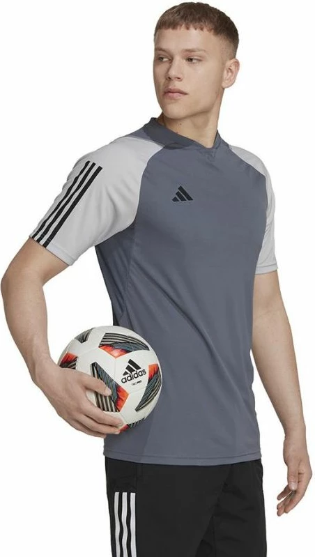 Fanellë trajnimi për meshkuj adidas, gri