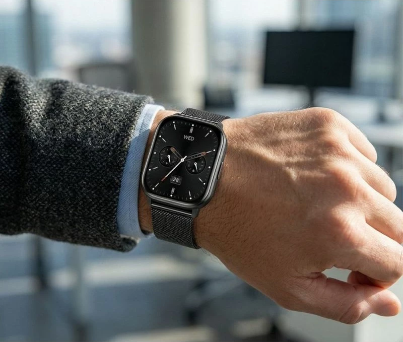 Smartwatch Gravity GT43-5, rrip i zi + byzylyk