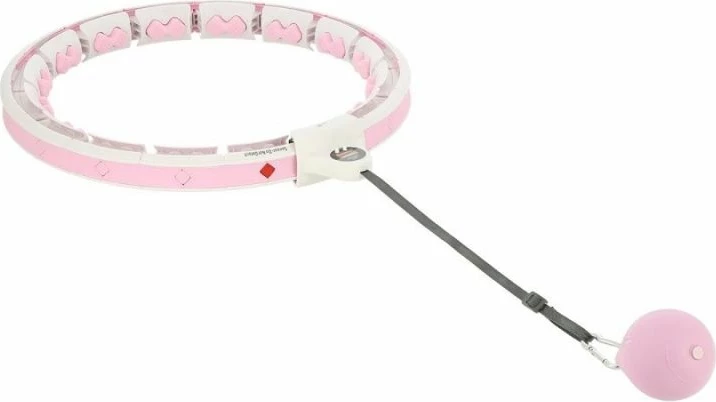 Hula hoop fitness HMS, rozë