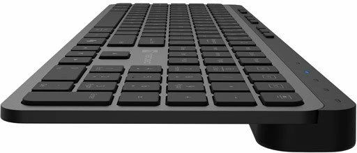 Tastierë wireless Natec Medusa NKL-2316, layout US, Bluetooth 5.1/2.4GHz, bateri 500mAh, e zezë