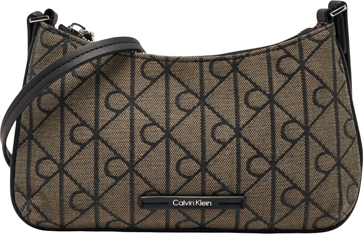 Çantë mini për femra Calvin Klein LV04F1164G, e zezë-bezhë