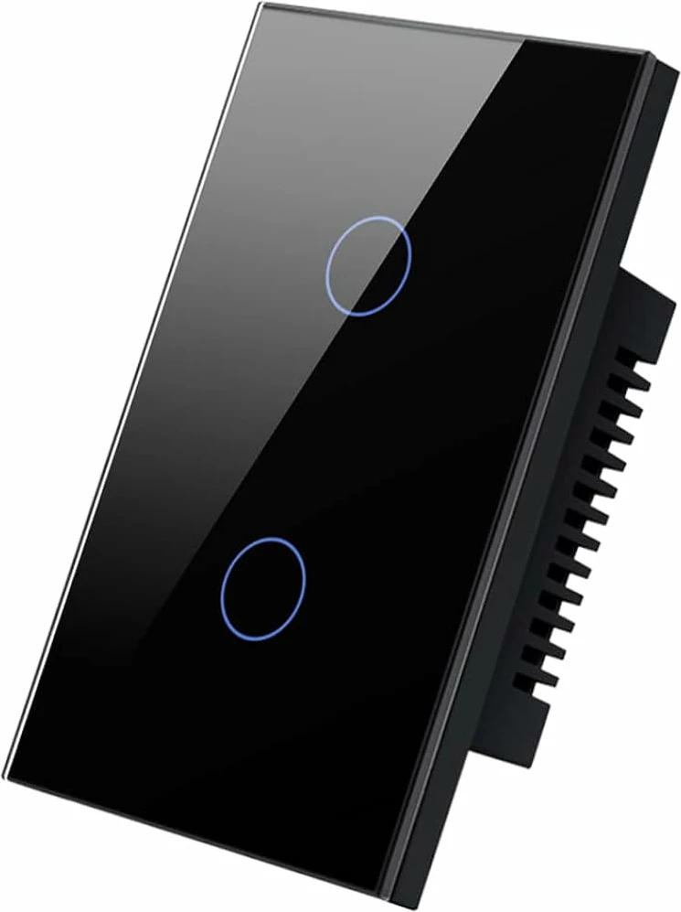 ZigBee ON/OFF Switch(CN type,2 Gang neutral 100-240V), i zi