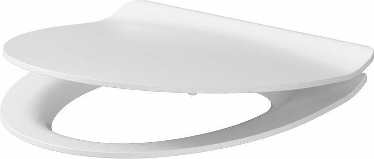 Ulëse tualeti Cersanit Parva Slim K98-0136, soft-close, antibakteriale, quick-release, duroplast, e bardhë