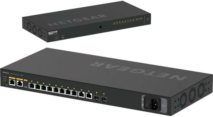 Switch, Netgear, GSM4212PX-100EUS, 12 porte, 100Mbps, e zezë