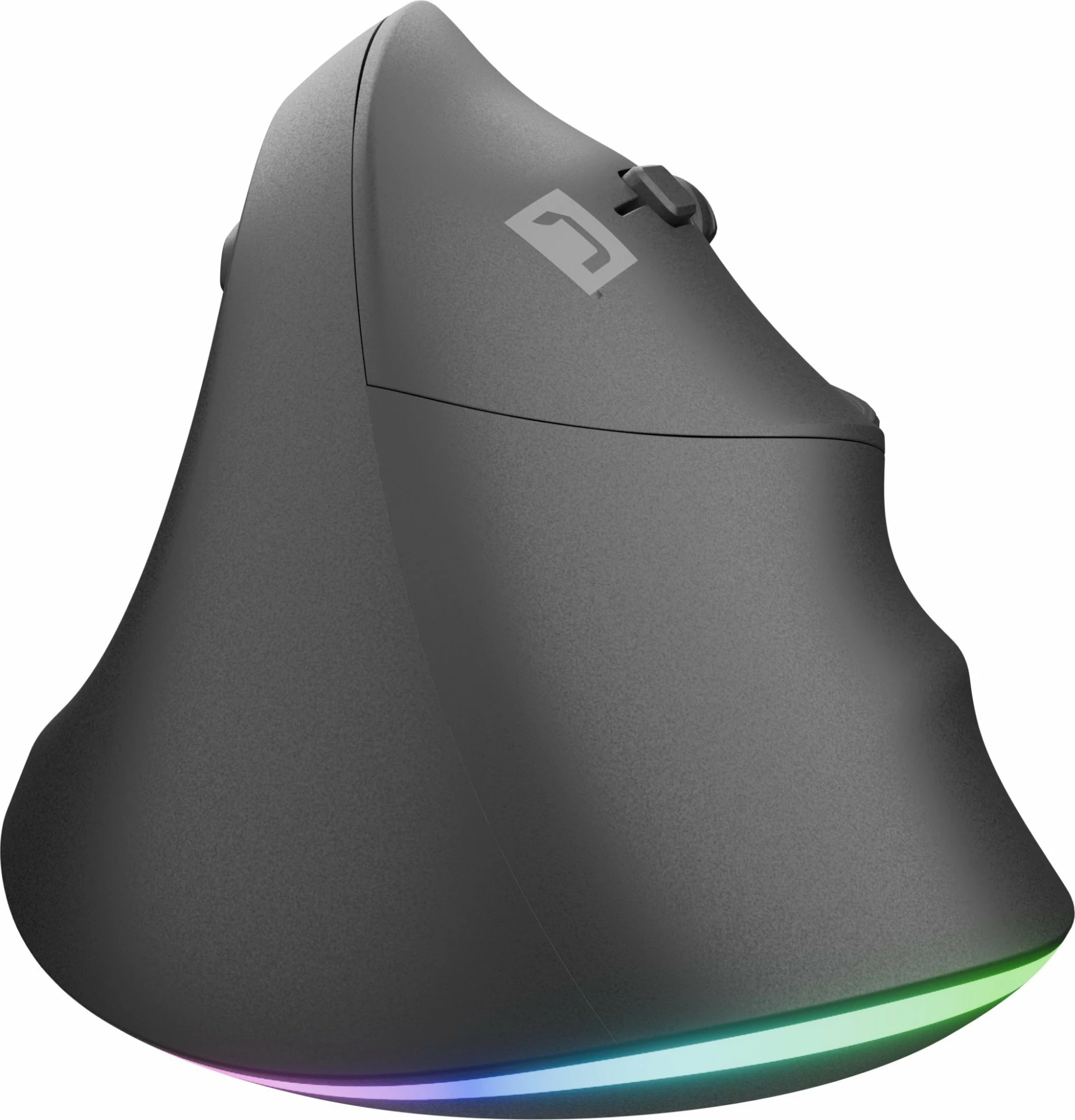Maus Natec Crake 2 Pro NMY-2272 12800 DPI, me kabllo USB, vertikal, 6 butona, RGB, i zi
