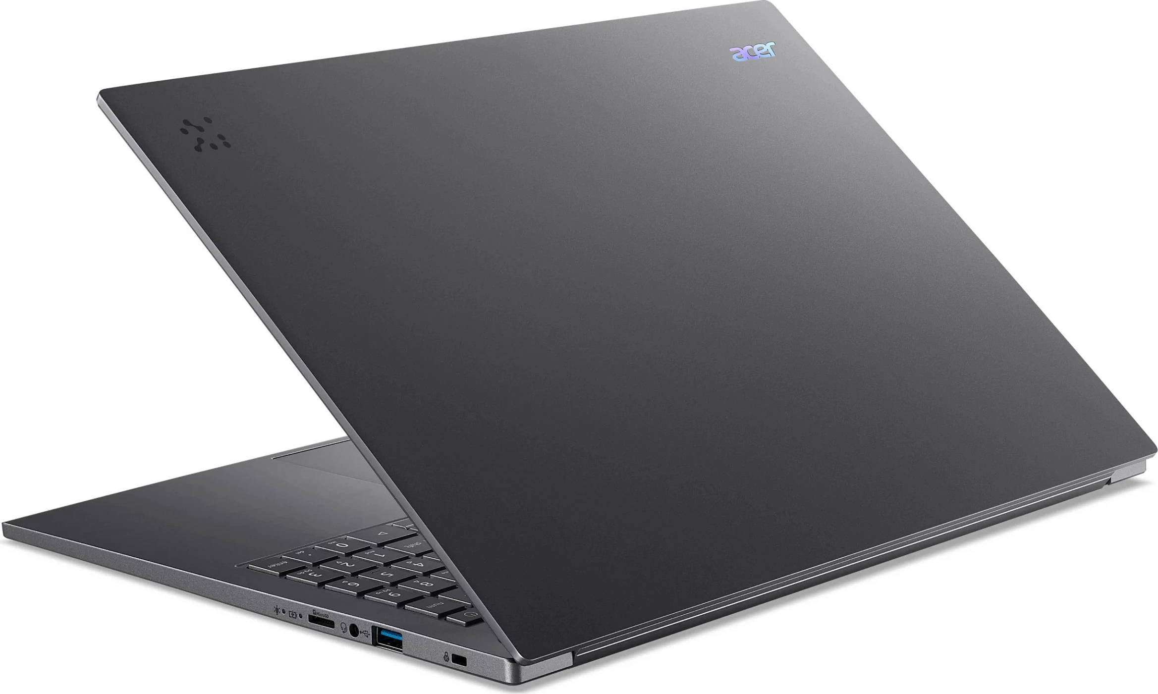 Laptop Acer Aspire 16 AI A16-11M-X04K, Snapdragon X X1-26-100, 16GB RAM, 512GB SSD, Windows 11 Home, gri