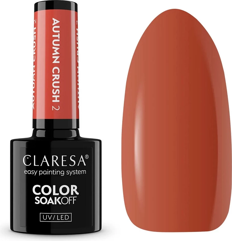 Llak për thonj hibrid Claresa Autumn Crush për femra 2.5g