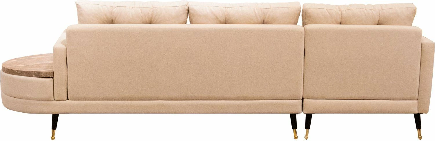 Kënd-sofë krevati Atelier del Sofa, Milano kënd, krem