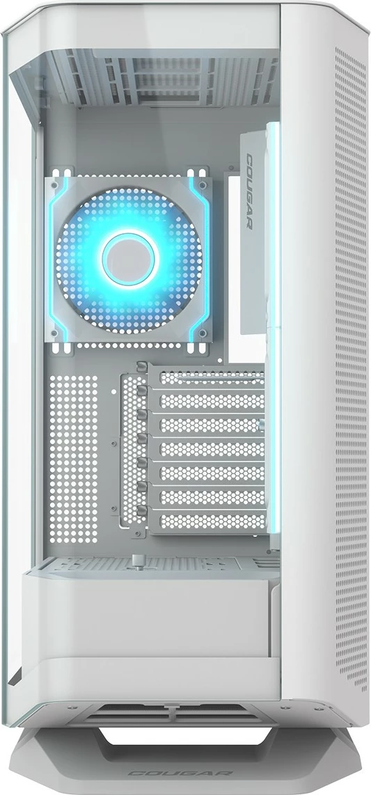 Kasë Cougar FV270 ARGB midi tower e bardhë