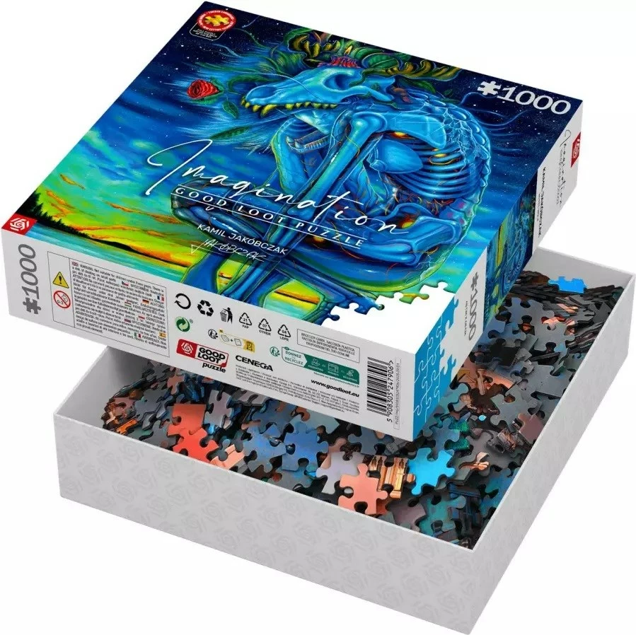 Puzzle Cenega Publishing Good Loot Imagination White Wolf 1000 pjesë