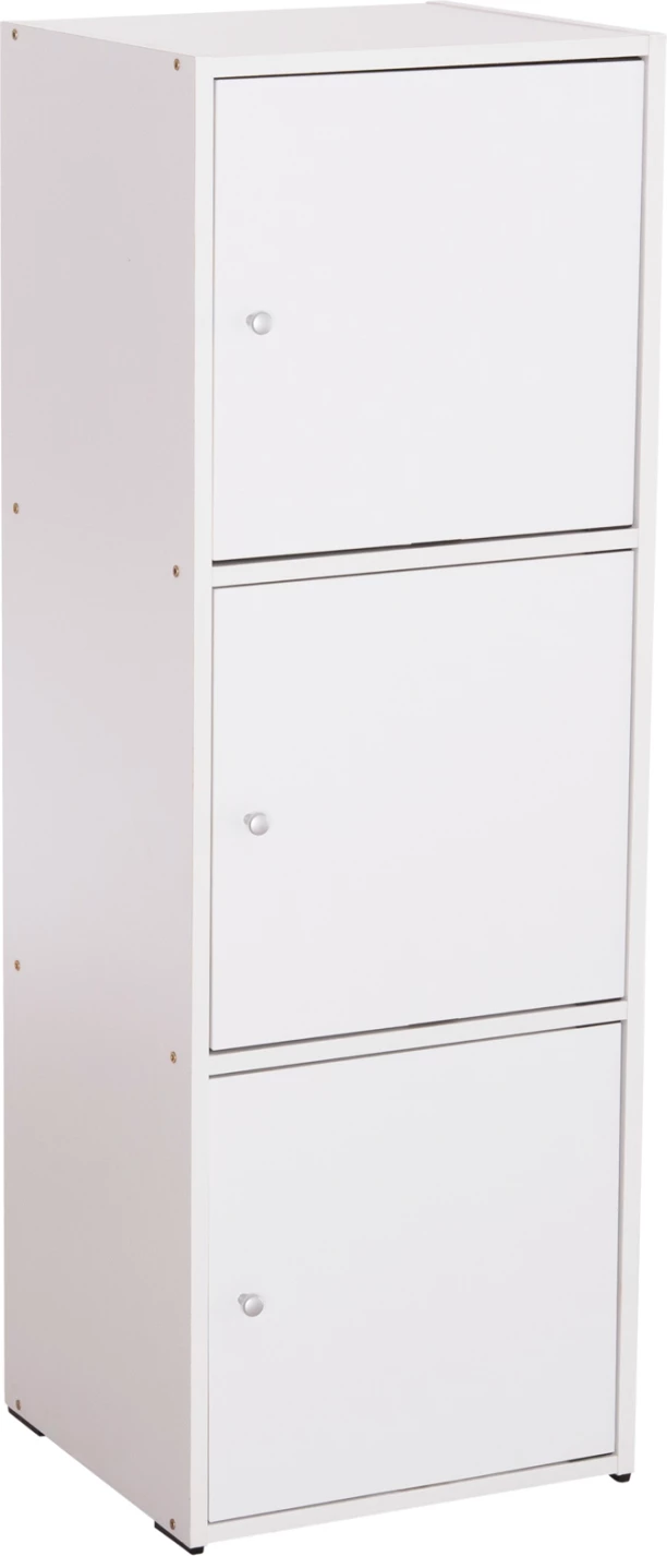 Kabinet me 3 hapësira ruajtëse, Soriano, FH9939.01, melaminë e bardhë, 40x39x119H cm.