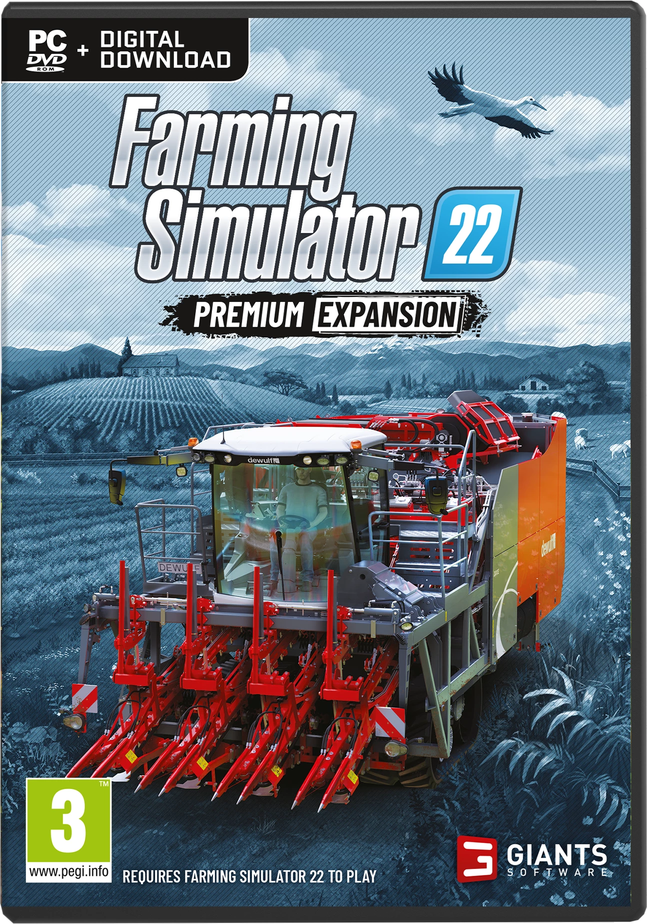 Ekspansion loje PC GIANTS Software Farming Simulator 22 Premium Expansion (Digital Download)